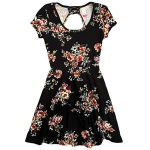No Boundaries Floral Dress